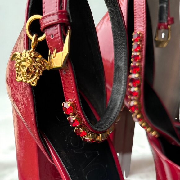 Versace Medusa Aevitas Platform Heels - Picture 3 of 4